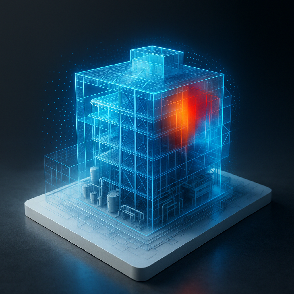 Digital Twin Model Thermal Inspection