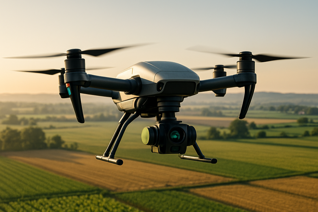 Smart farming using drone