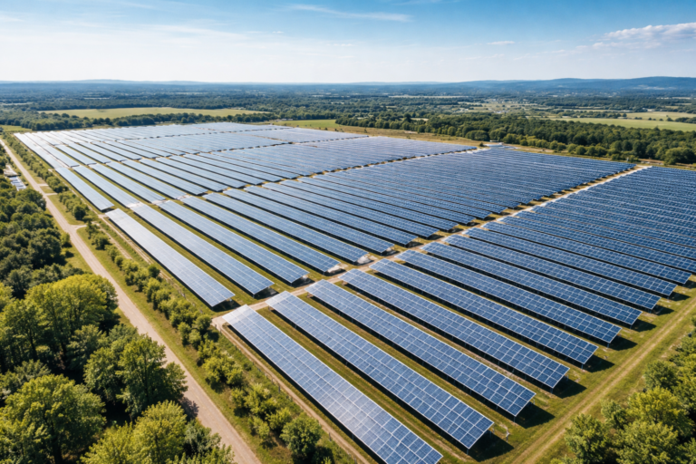 Solar park inspection